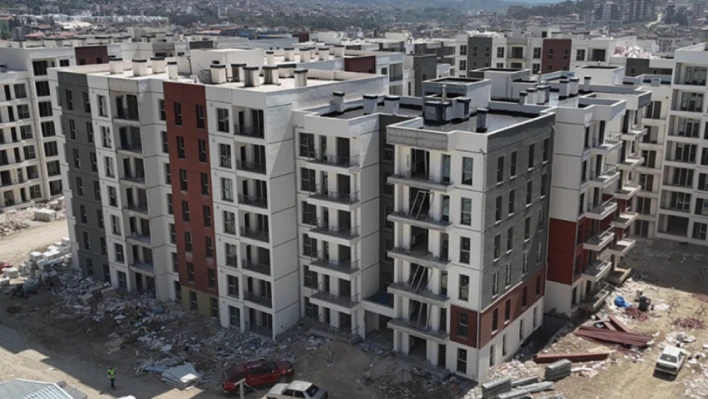 Hatay'da yapımı devam eden TOKİ konutlarında son durum ne?