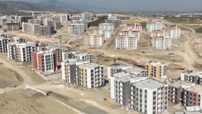 Hatay'da yapımı tamamlanan konutlar için kura çekimi yapılacak!