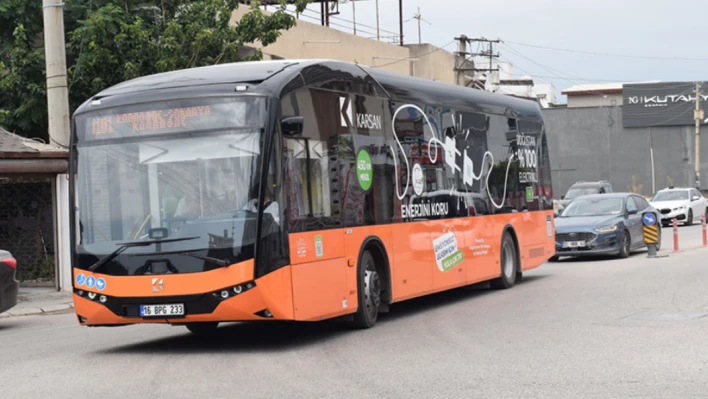 Hatay'da yeni otobüslere test sürüşlerine başladı!