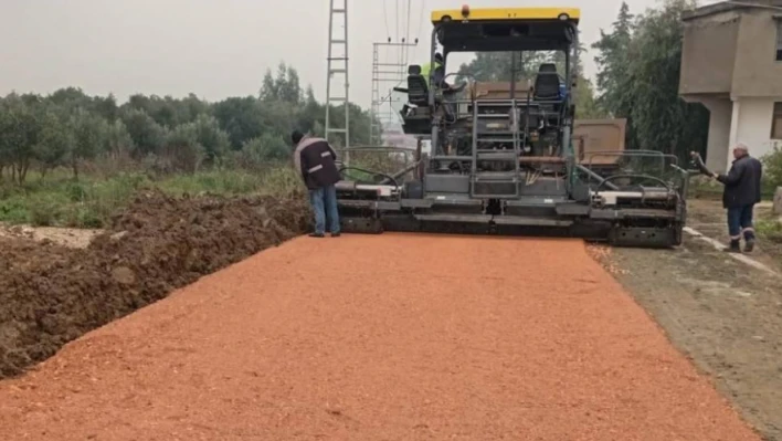 Hatay'da yollar asfalt için hazırlanıyor!