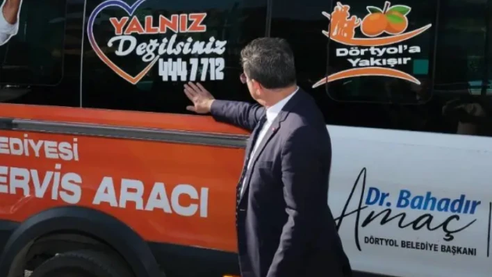 Hatay'daki o ilçede ücretsiz servis hizmeti verilecek!