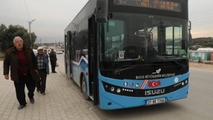 Hatay'ın 7 ilçesinde ulaşıma düzenleme geldi: Deprem konutlarına da otobüs gidecek!