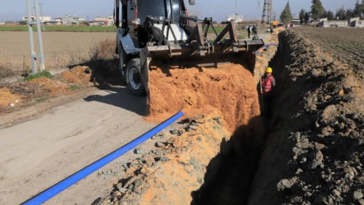 Hatay'ın merkez mahallesine dev çalışma: 8 bin 500 metre içme suyu şebekesi inşa edilecek!