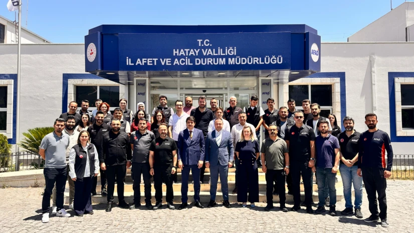 Hatay'da Vali Yardımcısı Doğukan Mızrak'a Veda Programı Düzenlendi