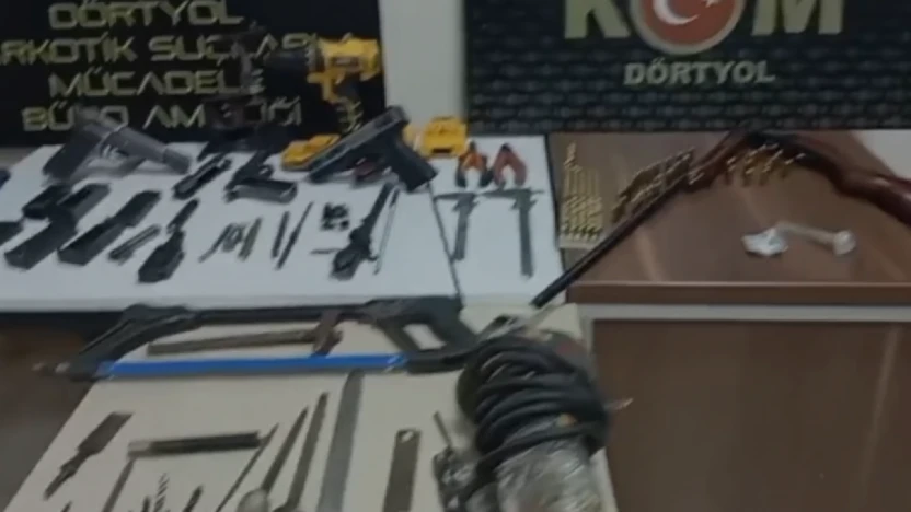 Hatay'da kaçakçılık operasyonu: Cephanelik ele geçirildi!