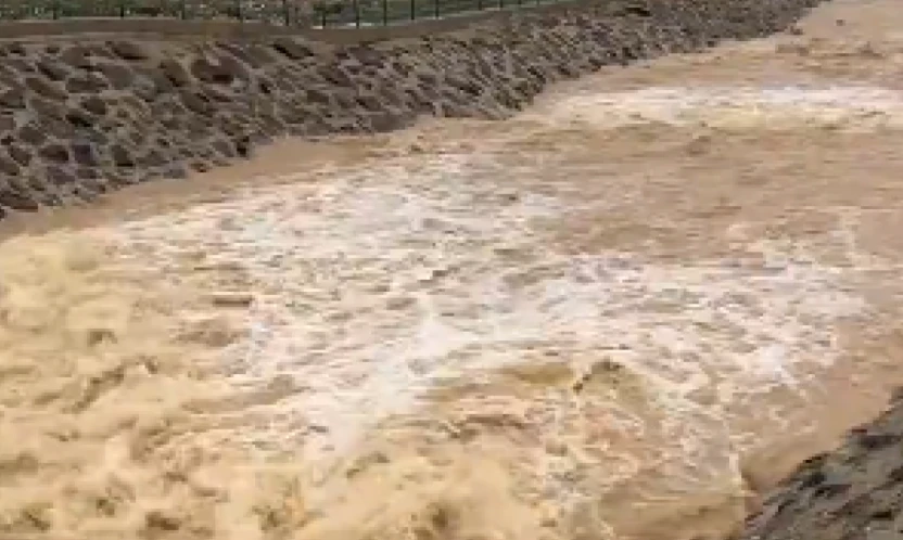 Akbez Yeraltı Barajı'nda sevindirici gelişme: Yağışlar su seviyesini yükseltti