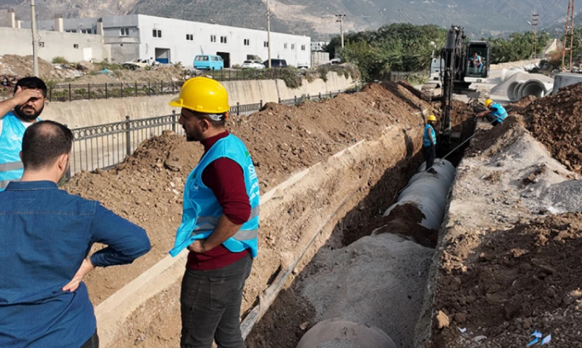 Hatay'da altyapı atağı: İskenderun ve Karaağaç'ta büyük kanalizasyon projesi başladı