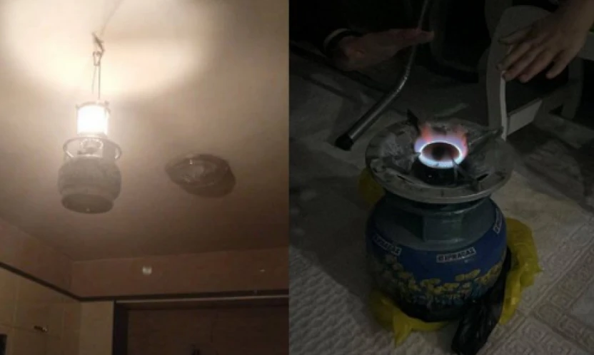 Hatay'da binlerce hane 2 gündür elektriksiz: Aileler soğukta çareyi piknik tüplerinde arıyor