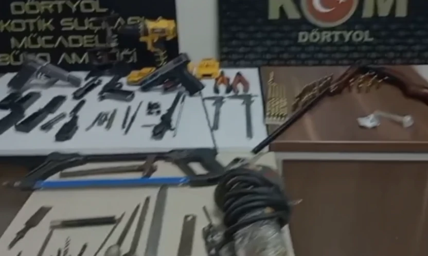 Hatay'da kaçakçılık operasyonu: Cephanelik ele geçirildi!