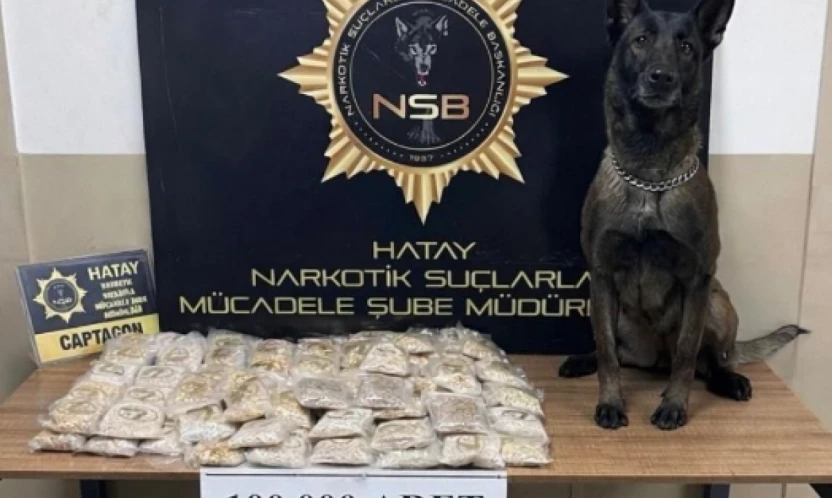 Hatay'da uyuşturucu maddenin ele geçirildiği yer şaşırttı!